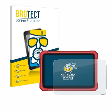 Face avant d’un emballage produit avec le logo de la marque BROTECT. À côté, l’appareil Launch X-431 Euro Link est représenté 