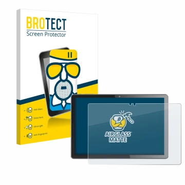 Face avant d’un emballage produit avec le logo de la marque BROTECT. À côté, l’appareil VALE V10E-LTE est représenté avec la p