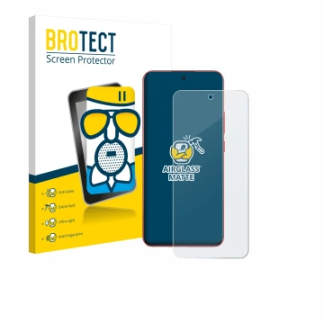 Face avant d’un emballage produit avec le logo de la marque BROTECT. À côté, l’appareil Oppo A5 Pro est représenté avec la pro