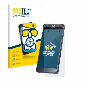 Face avant d’un emballage produit avec le logo de la marque BROTECT. À côté, l’appareil Orderman 10 est représenté avec la pro
