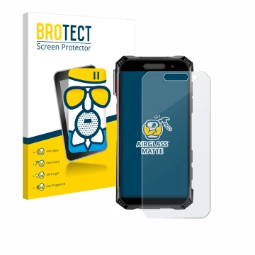 Face avant d’un emballage produit avec le logo de la marque BROTECT. À côté, l’appareil Soyes S10 Max est représenté avec la p