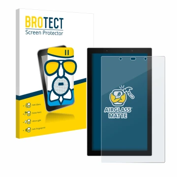 Face avant d’un emballage produit avec le logo de la marque BROTECT. À côté, l’appareil SONOFF NSPanel Pro 120 est représenté 