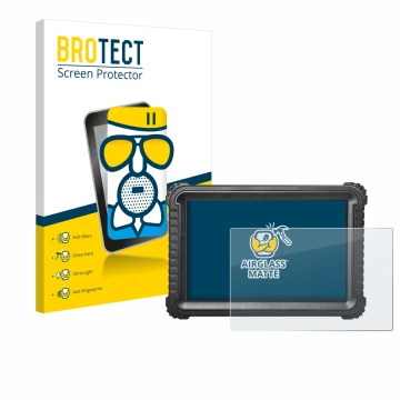 Face avant d’un emballage produit avec le logo de la marque BROTECT. À côté, l’appareil iCarsoft CR Ultra est représenté avec 