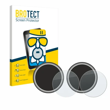 Face avant d’un emballage produit avec le logo de la marque BROTECT. À côté, l’appareil Numark NS4FX (Jog) est représenté avec