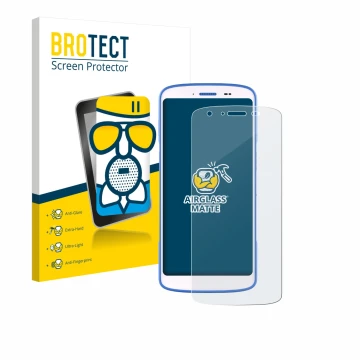 Face avant d’un emballage produit avec le logo de la marque BROTECT. À côté, l’appareil Zebra HC 25 est représenté avec la pro