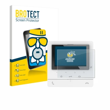 Face avant d’un emballage produit avec le logo de la marque BROTECT. À côté, l’appareil Biticino 344672 est représenté avec la