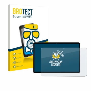 Face avant d’un emballage produit avec le logo de la marque BROTECT. À côté, l’appareil Meberry M8 est représenté avec la prot