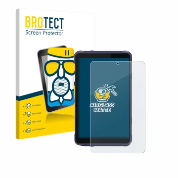 Face avant d’un emballage produit avec le logo de la marque BROTECT. À côté, l’appareil CHCNAV LT800 est représenté avec la pr