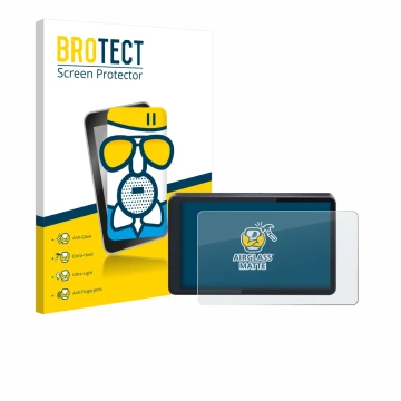 Face avant d’un emballage produit avec le logo de la marque BROTECT. À côté, l’appareil CARabc DB601 est représenté avec la pr