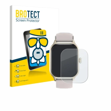 Face avant d’un emballage produit avec le logo de la marque BROTECT. À côté, l’appareil LAOYABB QS07 2.01