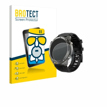 Face avant d’un emballage produit avec le logo de la marque BROTECT. À côté, l’appareil Knauermann GPS 4 (2025) est représenté