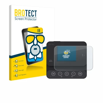 Face avant d’un emballage produit avec le logo de la marque BROTECT. À côté, l’appareil ISDT K2Zip est représenté avec la prot