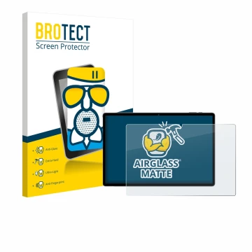 Face avant d’un emballage produit avec le logo de la marque BROTECT. À côté, l’appareil Maxlegen M40 14