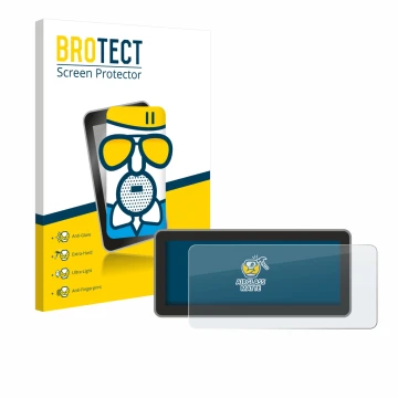 Face avant d’un emballage produit avec le logo de la marque BROTECT. À côté, l’appareil Vantrue Nexus 4 Pro est représenté ave