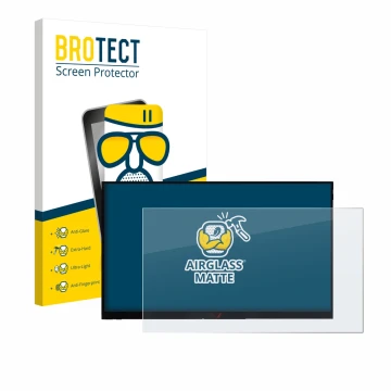 Face avant d’un emballage produit avec le logo de la marque BROTECT. À côté, l’appareil Verbatim PMT-15 est représenté avec la