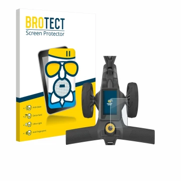 Face avant d’un emballage produit avec le logo de la marque BROTECT. À côté, l’appareil PowaKaddy CT10 est représenté avec la 