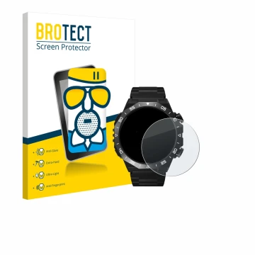 Face avant d’un emballage produit avec le logo de la marque BROTECT. À côté, l’appareil HOIFA S11 1.39