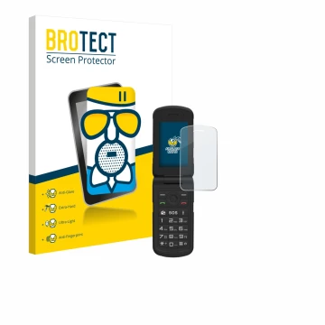 Face avant d’un emballage produit avec le logo de la marque BROTECT. À côté, l’appareil AGM M10 est représenté avec la protect