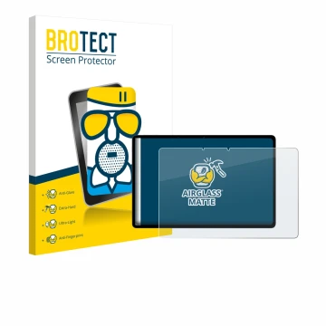 Face avant d’un emballage produit avec le logo de la marque BROTECT. À côté, l’appareil Oppo Pad SE est représenté avec la pro