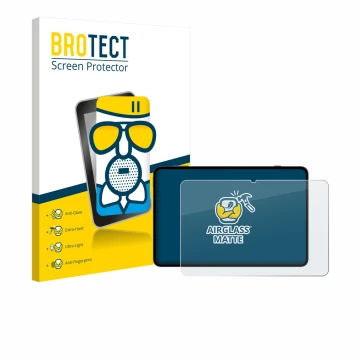 Face avant d’un emballage produit avec le logo de la marque BROTECT. À côté, l’appareil Redmagic Astra NP05J est représenté av