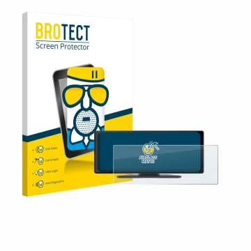 Face avant d’un emballage produit avec le logo de la marque BROTECT. À côté, l’appareil Carpuride V92 10.26