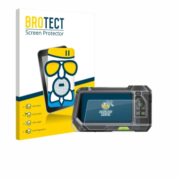 Face avant d’un emballage produit avec le logo de la marque BROTECT. À côté, l’appareil Teslong NTS500 est représenté avec la 