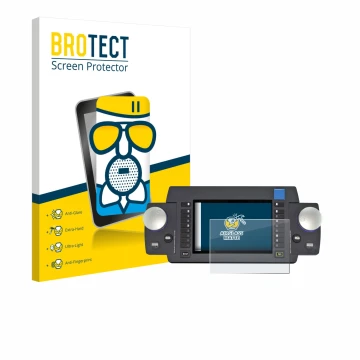 Face avant d’un emballage produit avec le logo de la marque BROTECT. À côté, l’appareil ESU Ecos 50220 est représenté avec la 