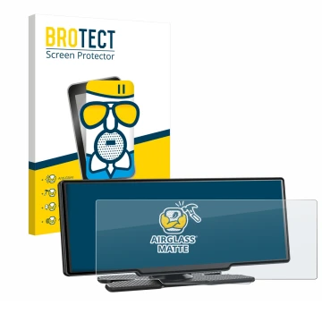 Face avant d’un emballage produit avec le logo de la marque BROTECT. À côté, l’appareil Avylet RC11 8.1