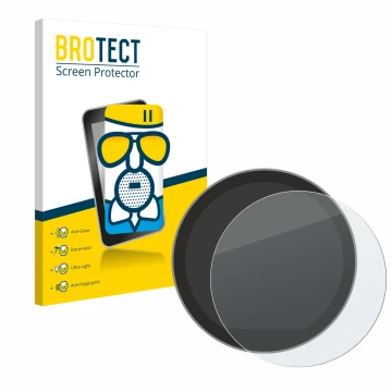 Face avant d’un emballage produit avec le logo de la marque BROTECT. À côté, l’appareil Mini Cooper S 2024 est représenté avec