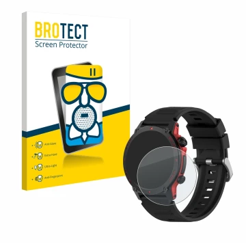 Face avant d’un emballage produit avec le logo de la marque BROTECT. À côté, l’appareil Popglory S136 est représenté avec la p