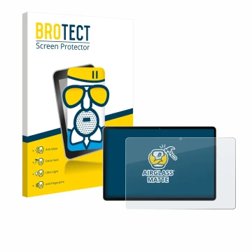 Face avant d’un emballage produit avec le logo de la marque BROTECT. À côté, l’appareil Black Shark Pad 6 est représenté avec 