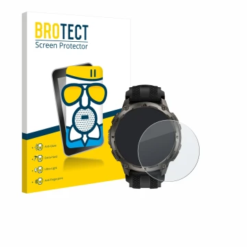 Face avant d’un emballage produit avec le logo de la marque BROTECT. À côté, l’appareil Kospet Tank T4 est représenté avec la 