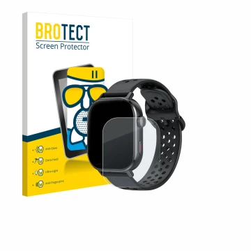 Face avant d’un emballage produit avec le logo de la marque BROTECT. À côté, l’appareil Jugeman P131 2.06