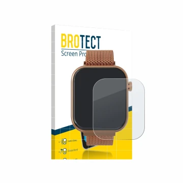 Face avant d’un emballage produit avec le logo de la marque BROTECT. À côté, l’appareil Techmade M-GLAM011 1.75