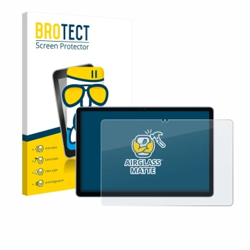 Face avant d’un emballage produit avec le logo de la marque BROTECT. À côté, l’appareil Itel VistaTab 30 est représenté avec l