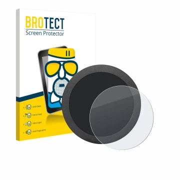 Face avant d’un emballage produit avec le logo de la marque BROTECT. À côté, l’appareil Elecrow Display 2.8