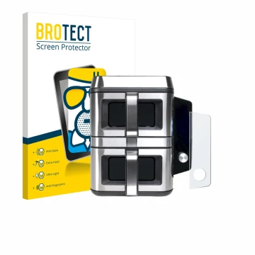 Face avant d’un emballage produit avec le logo de la marque BROTECT. À côté, l’appareil KOENIC KTAF-TR est représenté avec la 