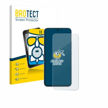 Face avant d’un emballage produit avec le logo de la marque BROTECT. À côté, l’appareil Oppo F31 est représenté avec la protec