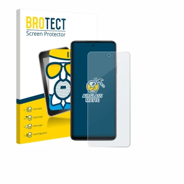 Face avant d’un emballage produit avec le logo de la marque BROTECT. À côté, l’appareil Oppo K13x est représenté avec la prote