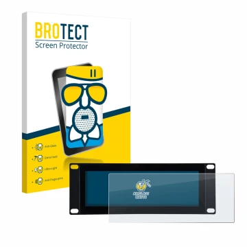 Face avant d’un emballage produit avec le logo de la marque BROTECT. À côté, l’appareil GeeekPi DP-0059 7.84