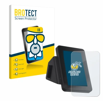 Face avant d’un emballage produit avec le logo de la marque BROTECT. À côté, l’appareil Anycubic Kobra 3 V2 Combo est représen