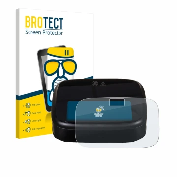 Face avant d’un emballage produit avec le logo de la marque BROTECT. À côté, l’appareil Philips Airfryer 1000 Series est repré