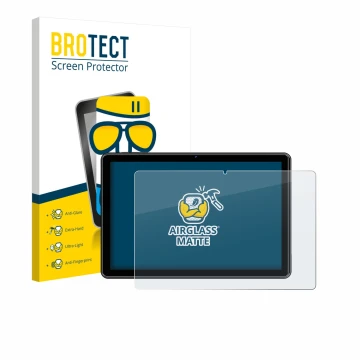 Face avant d’un emballage produit avec le logo de la marque BROTECT. À côté, l’appareil Hasskya K30/K50/K70 10.1