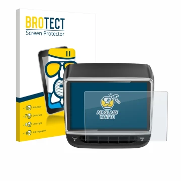 Face avant d’un emballage produit avec le logo de la marque BROTECT. À côté, l’appareil Tlyard T10 est représenté avec la prot