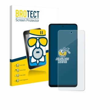 Face avant d’un emballage produit avec le logo de la marque BROTECT. À côté, l’appareil Oppo A5 4G est représenté avec la prot