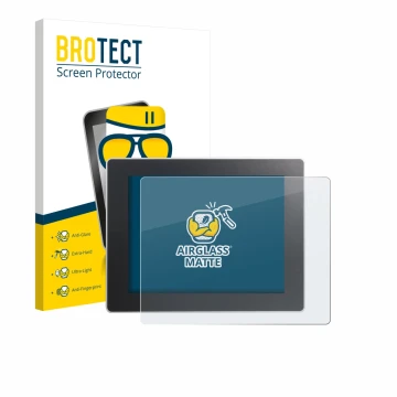 Face avant d’un emballage produit avec le logo de la marque BROTECT. À côté, l’appareil Weintek cMT3092X est représenté avec l