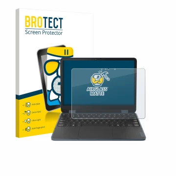 Face avant d’un emballage produit avec le logo de la marque BROTECT. À côté, l’appareil Lenovo 500w 2-in-1 Gen 5 est représent