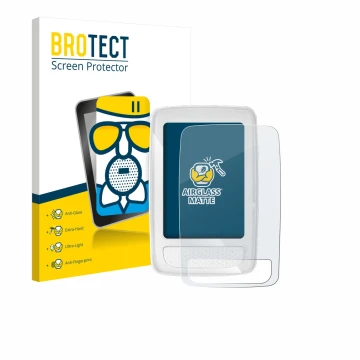 Face avant d’un emballage produit avec le logo de la marque BROTECT. À côté, l’appareil Giant Axact 14W est représenté avec la