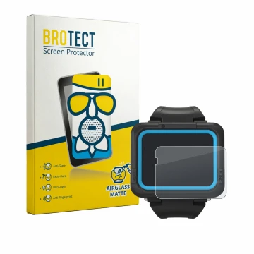 Face avant d’un emballage produit avec le logo de la marque BROTECT. À côté, l’appareil Shearwater PEREGRINE dive computer est