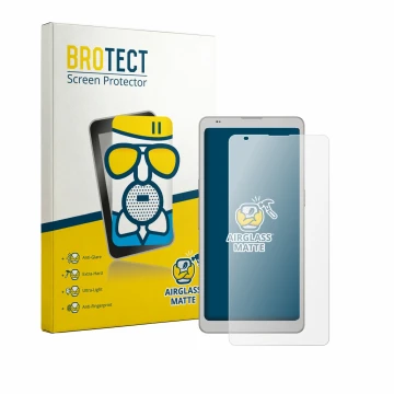 Face avant d’un emballage produit avec le logo de la marque BROTECT. À côté, l’appareil Boox Palma 3 est représenté avec la pr